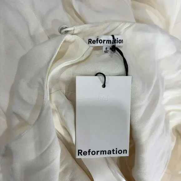 Reformation Dress in Ivory - Picture 4 of 4